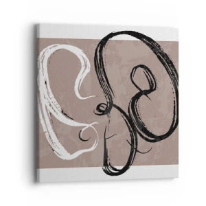 Impression sur toile - Image sur toile - Composition – la recherche de la plénitude - 40x40 cm