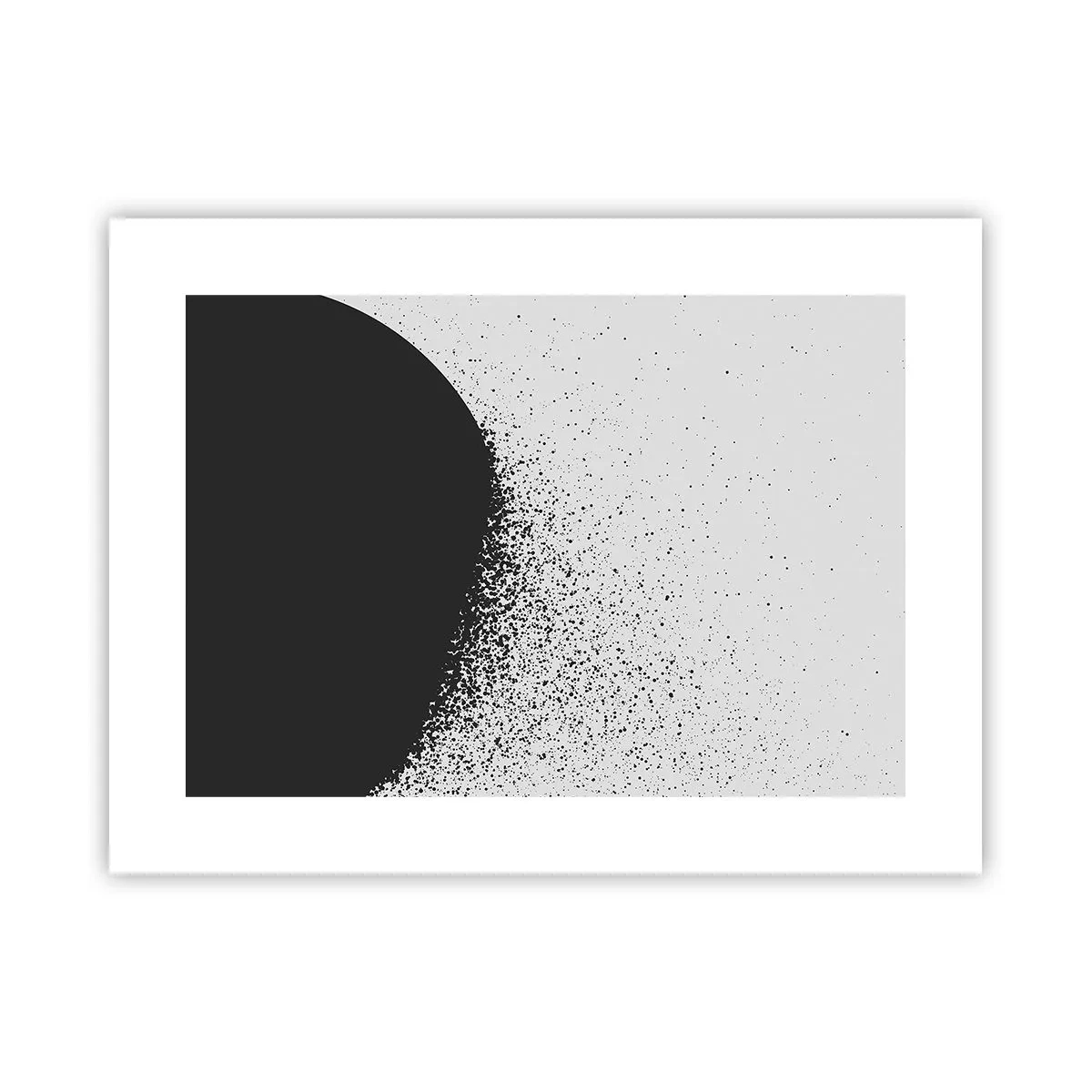 Affiche - Poster - Mouvement des molécules - 40x30 cm