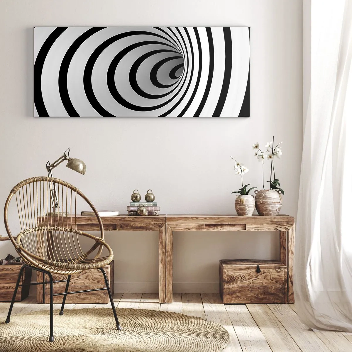 Impression sur toile - Image sur toile - Tu ne peux pas y résister aussi ? - 100x40 cm