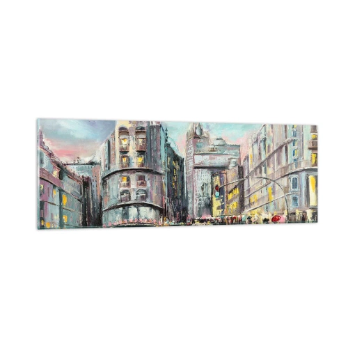 Impression sur verre - Image sur verre - Ce sera une soirée réussie - 90x30 cm