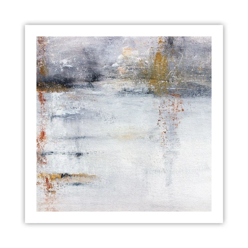 Affiche - Poster - Derrière l'air un rideau - 60x60 cm