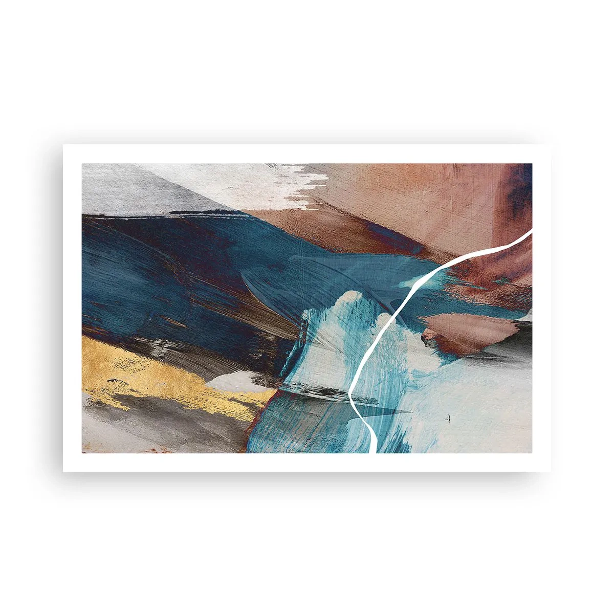 Affiche - Poster - Avec panache et énergie - 91x61 cm