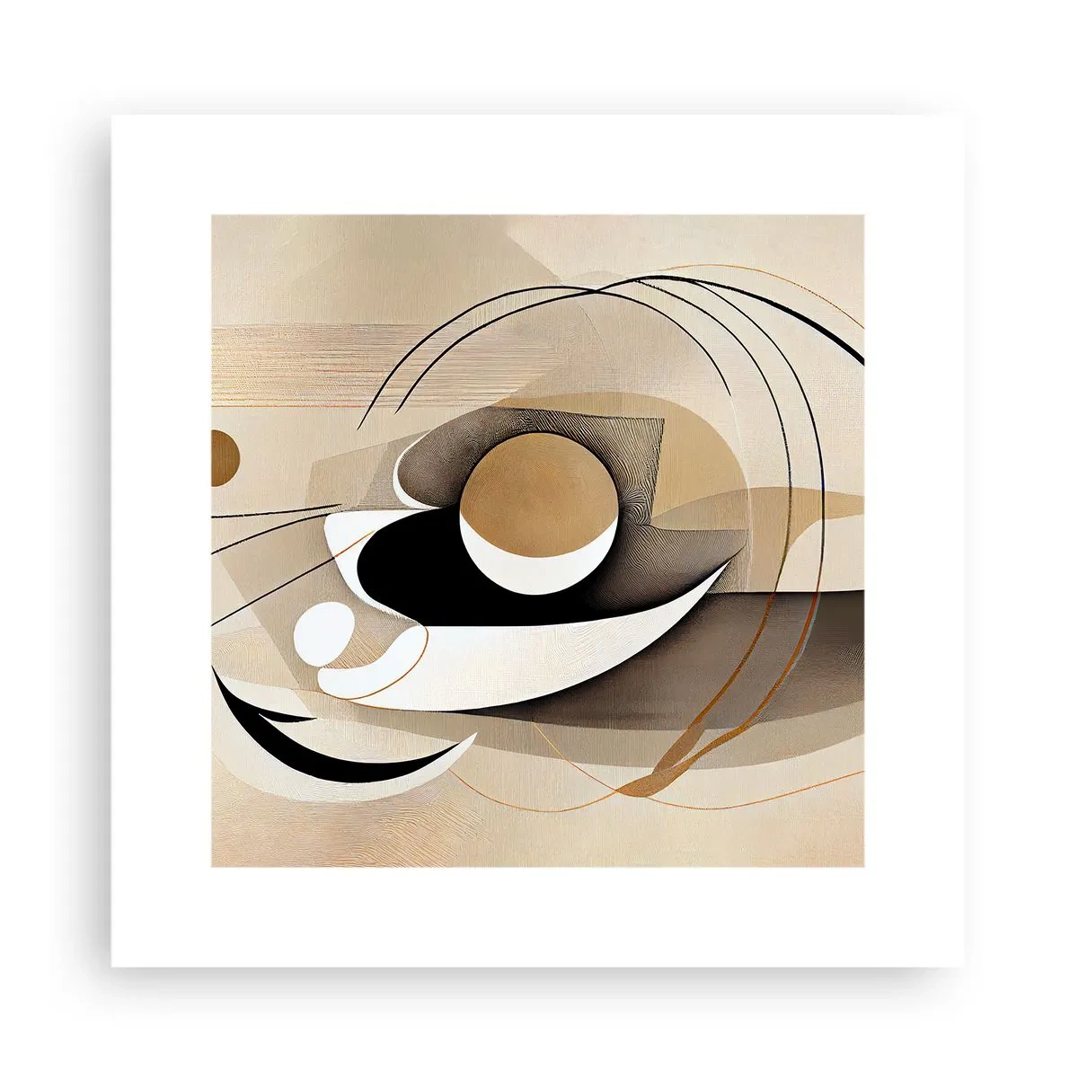 Affiche - Poster - Composition : l'essence des choses - 30x30 cm