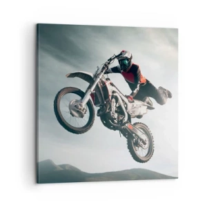 Impression sur toile - Image sur toile - Il n'y a pas de plaisir sans risque - 60x60 cm