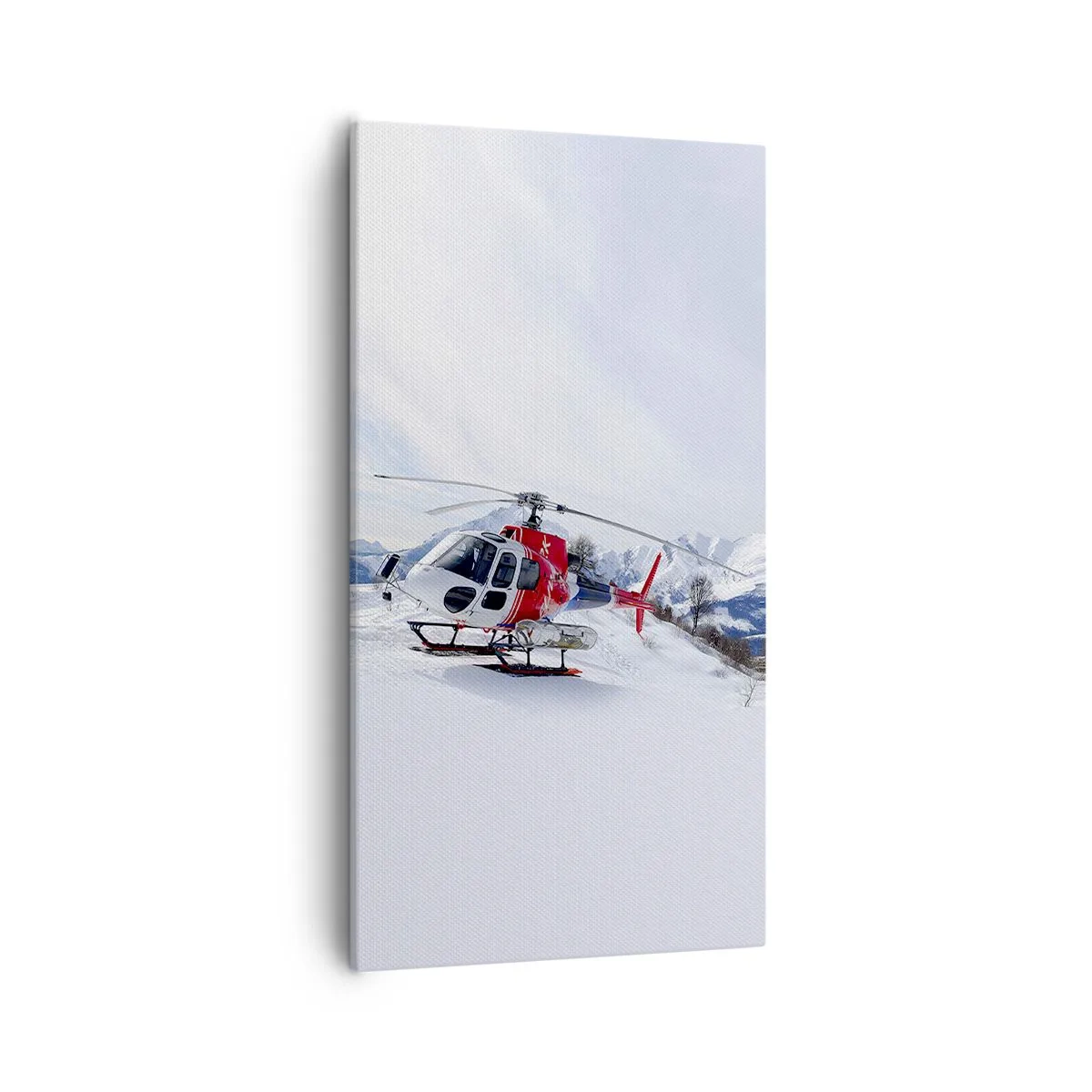 Impression sur toile - Image sur toile - Toujours prêt - 55x100 cm