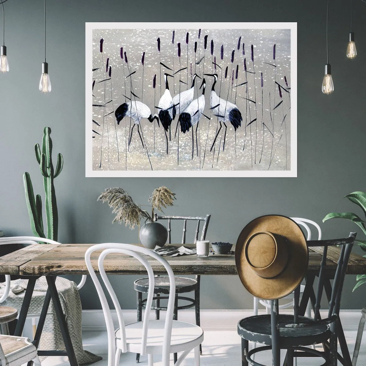 Affiche - Poster - Parmi les siens - 40x30 cm