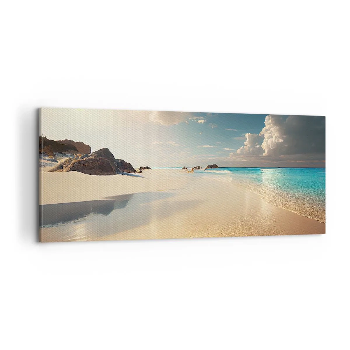 Impression sur toile - Image sur toile - Une journée de rêve - 100x40 cm