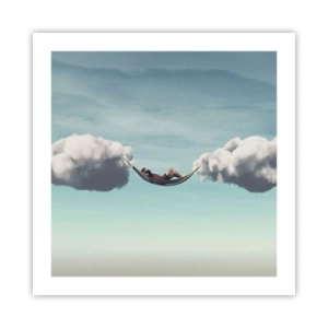 Affiche - Poster - Instant de bonheur - 50x50 cm