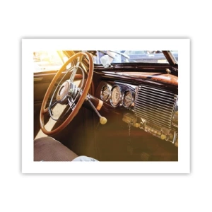 Affiche - Poster - Souffle de luxe venu du passé - 50x40 cm