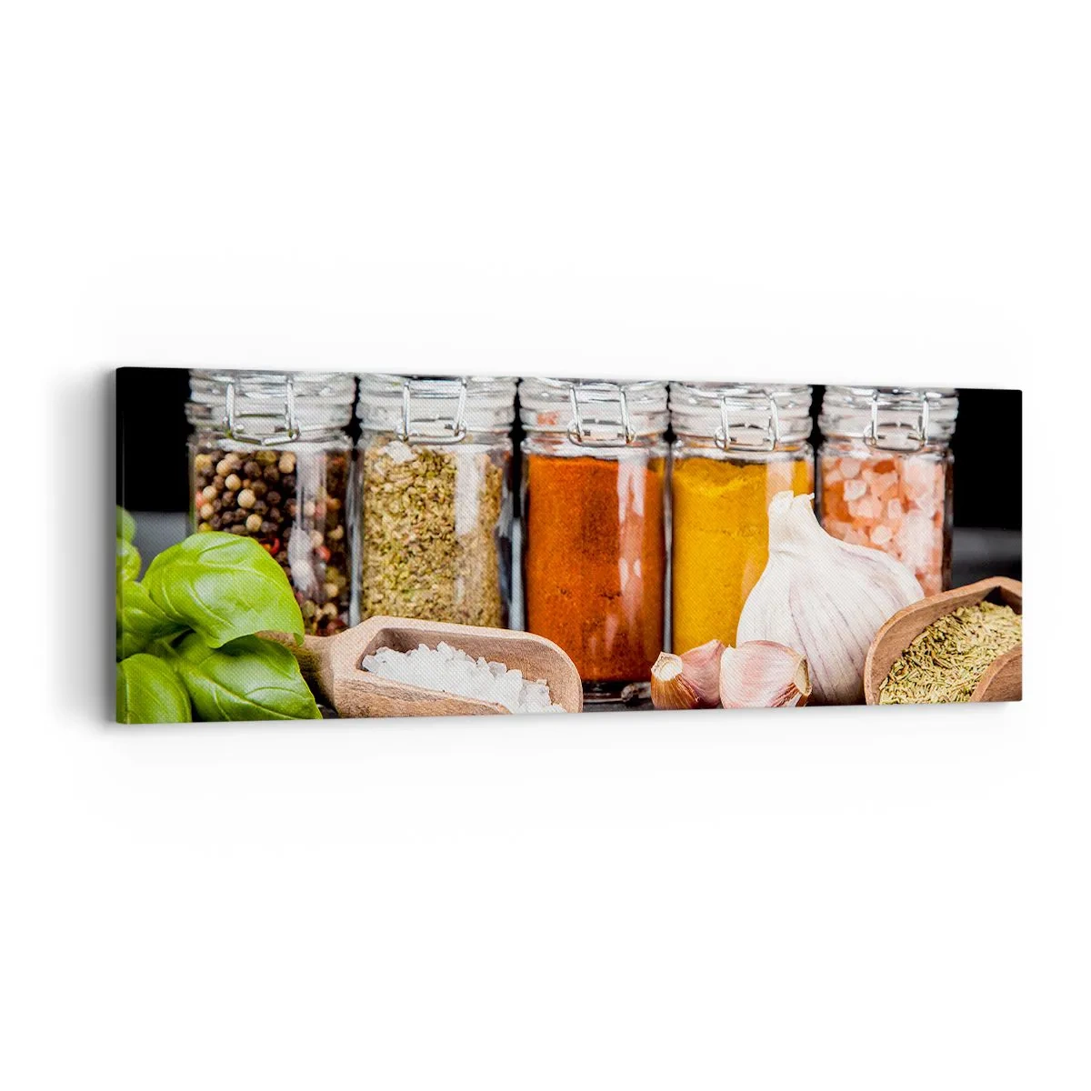 Impression sur toile - Image sur toile - Pour que la vie ait du goût - 90x30 cm