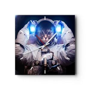 Horloge murale - Pendule murale - Houston, vous avez un problème - 40x40 cm