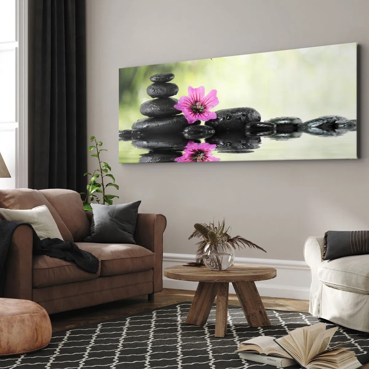 Impression sur toile - Image sur toile - Temps pour l'âme - 100x40 cm