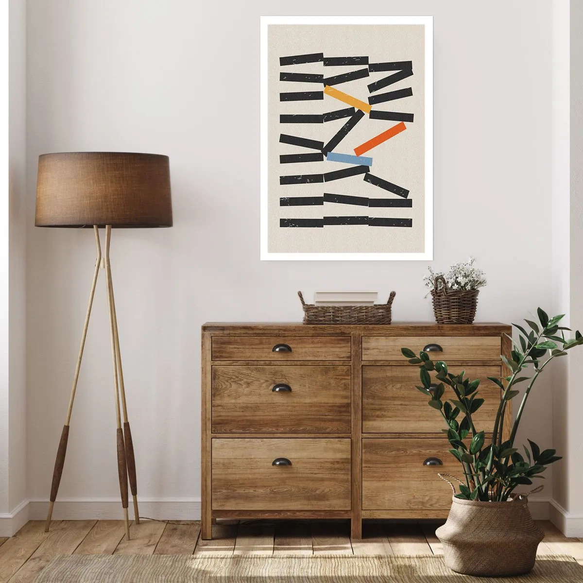 Affiche - Poster - Dominos – composition - 61x91 cm