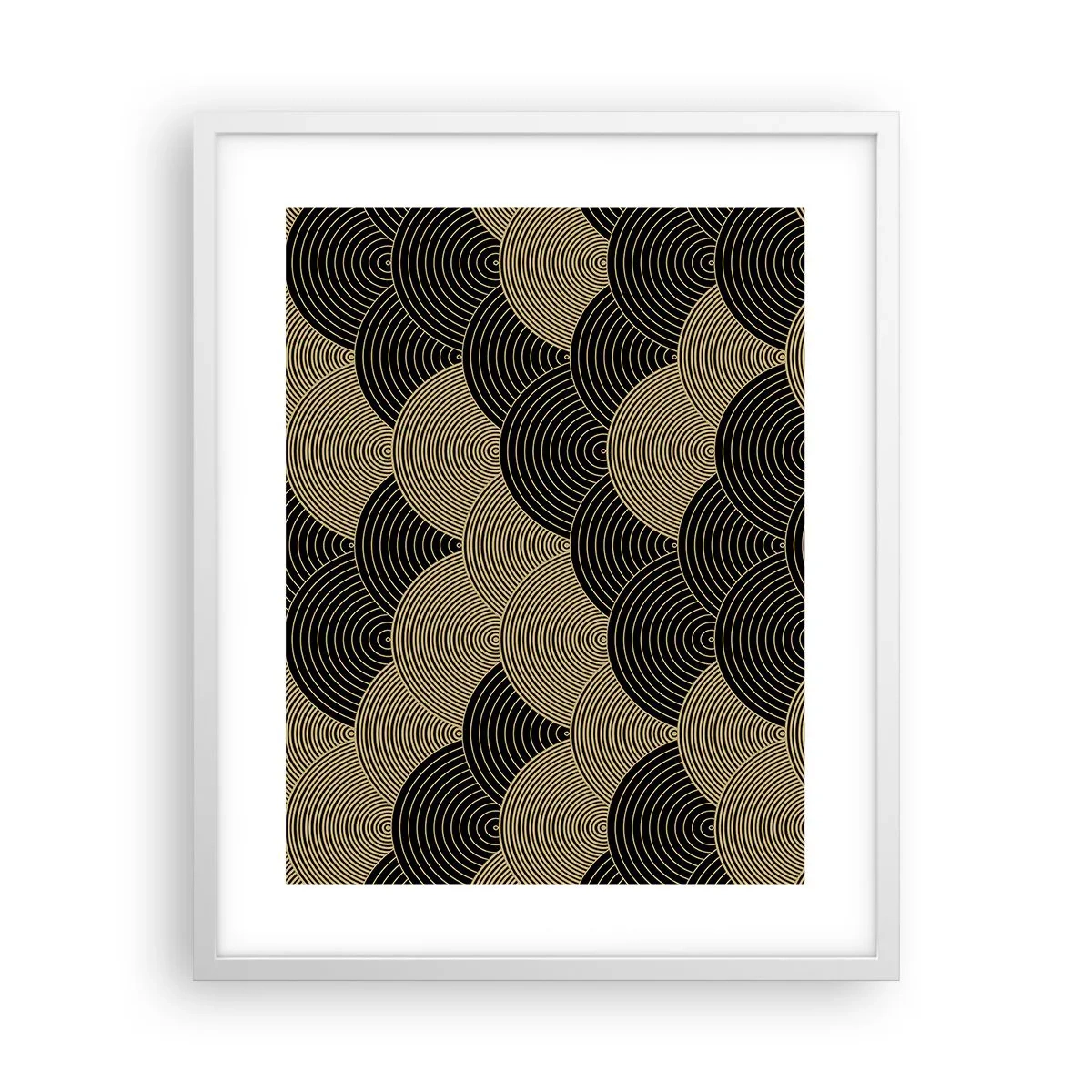 Affiche dans un cadre blanc - Poster - Unité dans la multiplicité - 40x50 cm