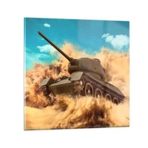 Impression sur verre - Image sur verre - Insurmontable - 30x30 cm