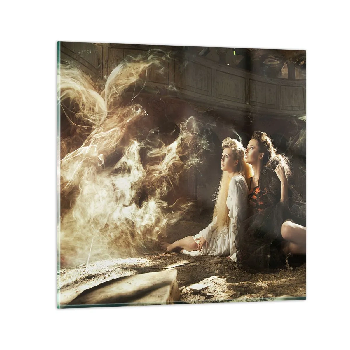 Impression sur verre - Image sur verre - Et il y a eu la poésie - 40x40 cm