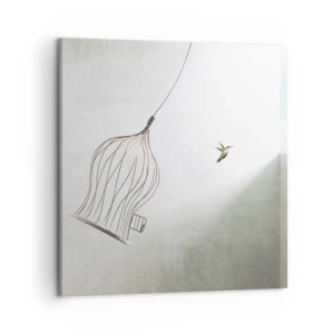 Impression sur toile - Image sur toile - Dans son élément - 50x50 cm