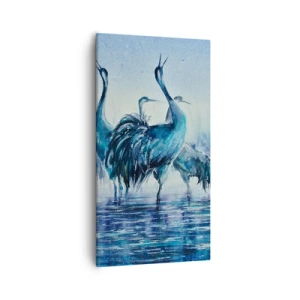 Impression sur toile - Image sur toile - Réunion matinale - 55x100 cm