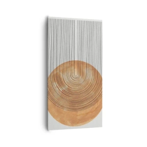 Impression sur toile - Image sur toile - Composition solaire - 65x120 cm