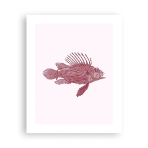 Affiche - Poster - Un habitant des eaux exotiques - 40x50 cm