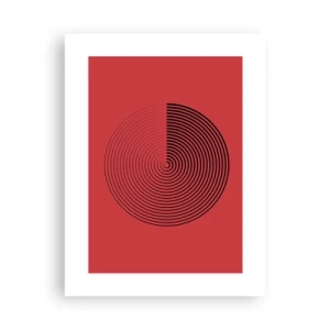 Affiche - Poster - Mouvement circulaire - 30x40 cm