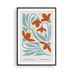 Affiche dans un cadre noir - Poster - Vers la terre, vers le soleil - 61x91 cm