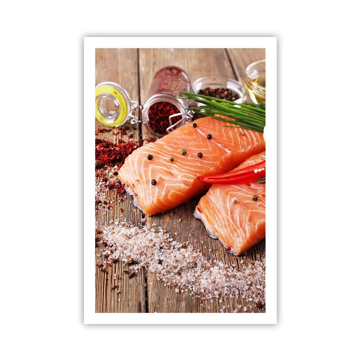 Affiche - Poster - Aventure norvégienne dans la cuisine - 61x91 cm