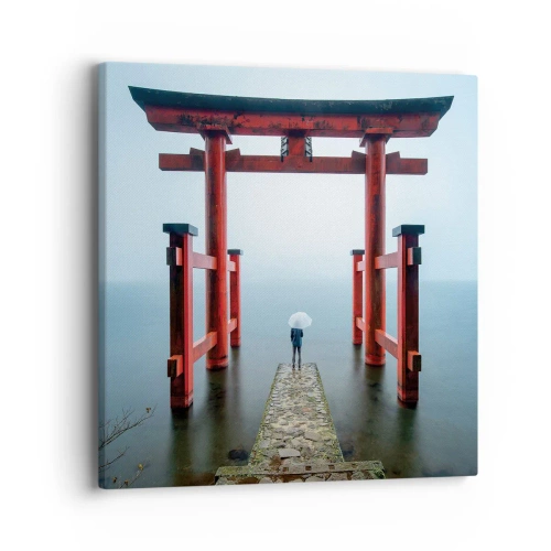 Impression sur toile - Image sur toile - Rêverie japonnaise - 40x40 cm