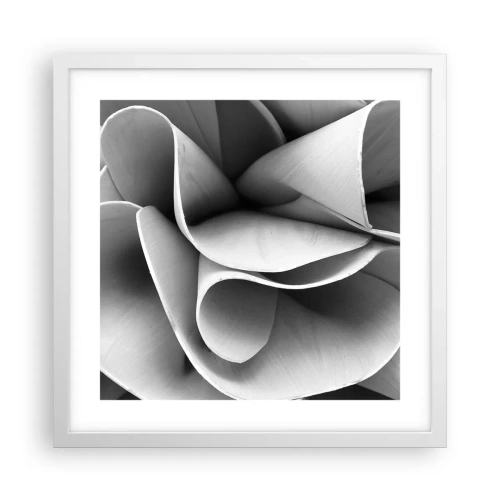 Affiche dans un cadre blanc - Poster - Il s'en passe dans l'espace - 40x40 cm