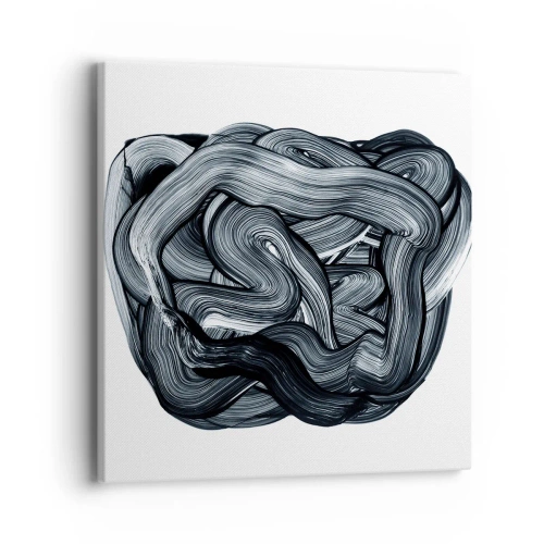 Impression sur toile - Image sur toile - Ce n'est pas si simple - 40x40 cm