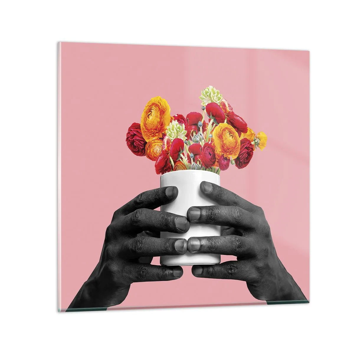 Impression sur verre - Image sur verre - Apothéose de la vie - 40x40 cm