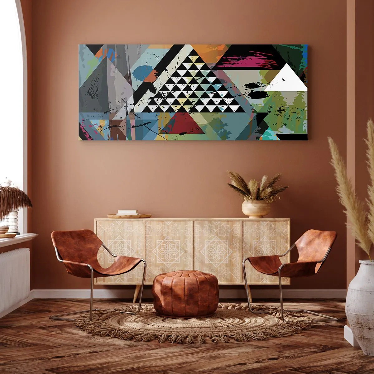 Impression sur toile - Image sur toile - Comme c'est facile - 90x30 cm