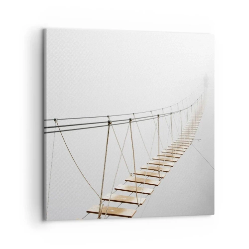 Impression sur toile - Image sur toile - Où cela va-t-il te mener? - 60x60 cm