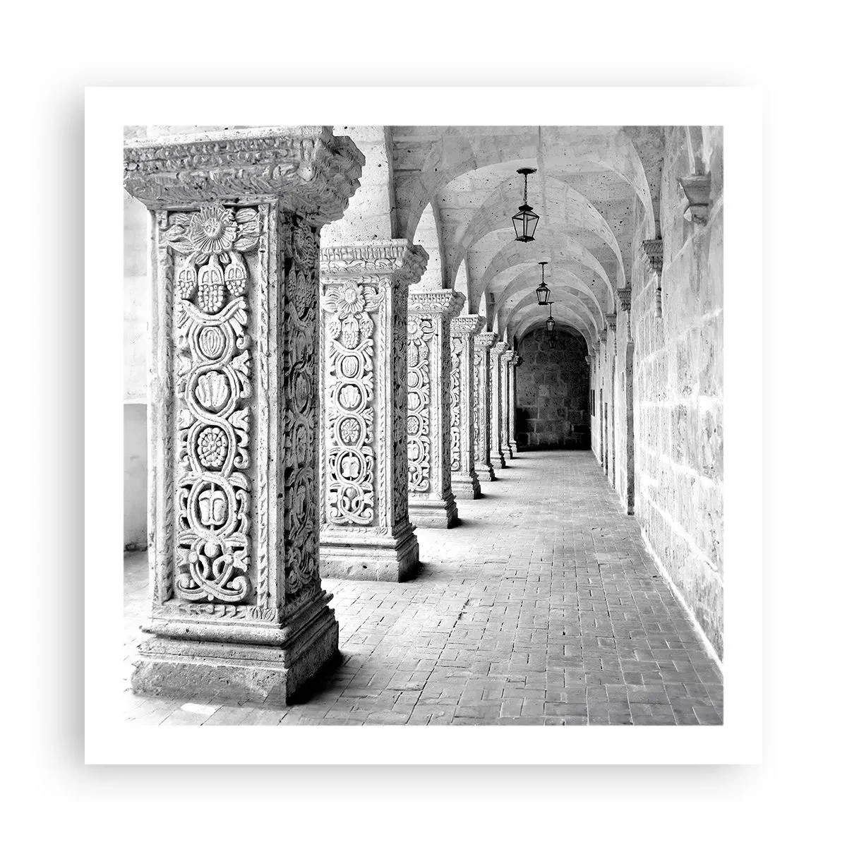 Affiche - Poster - Où cela mène-t-il…? - 60x60 cm