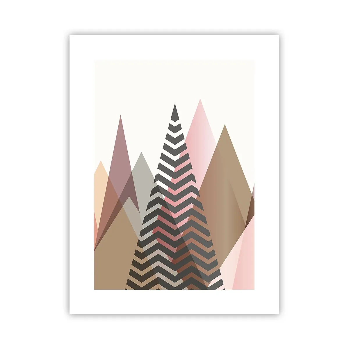 Affiche - Poster - Vue pyramidale - 30x40 cm