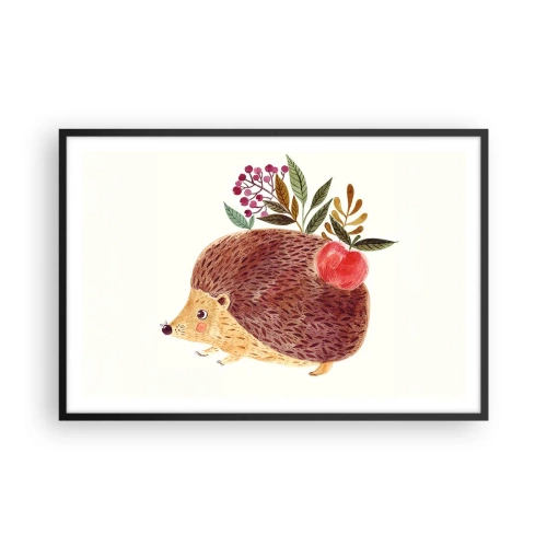 Affiche dans un cadre noir - Poster - Et tu m’apprécies déjà - 91x61 cm