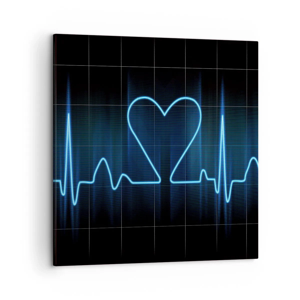 Impression sur toile - Image sur toile - Au rythme du cœur - 50x50 cm