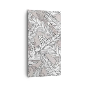 Impression sur toile - Image sur toile - Un tourbillon de plumes - 55x100 cm