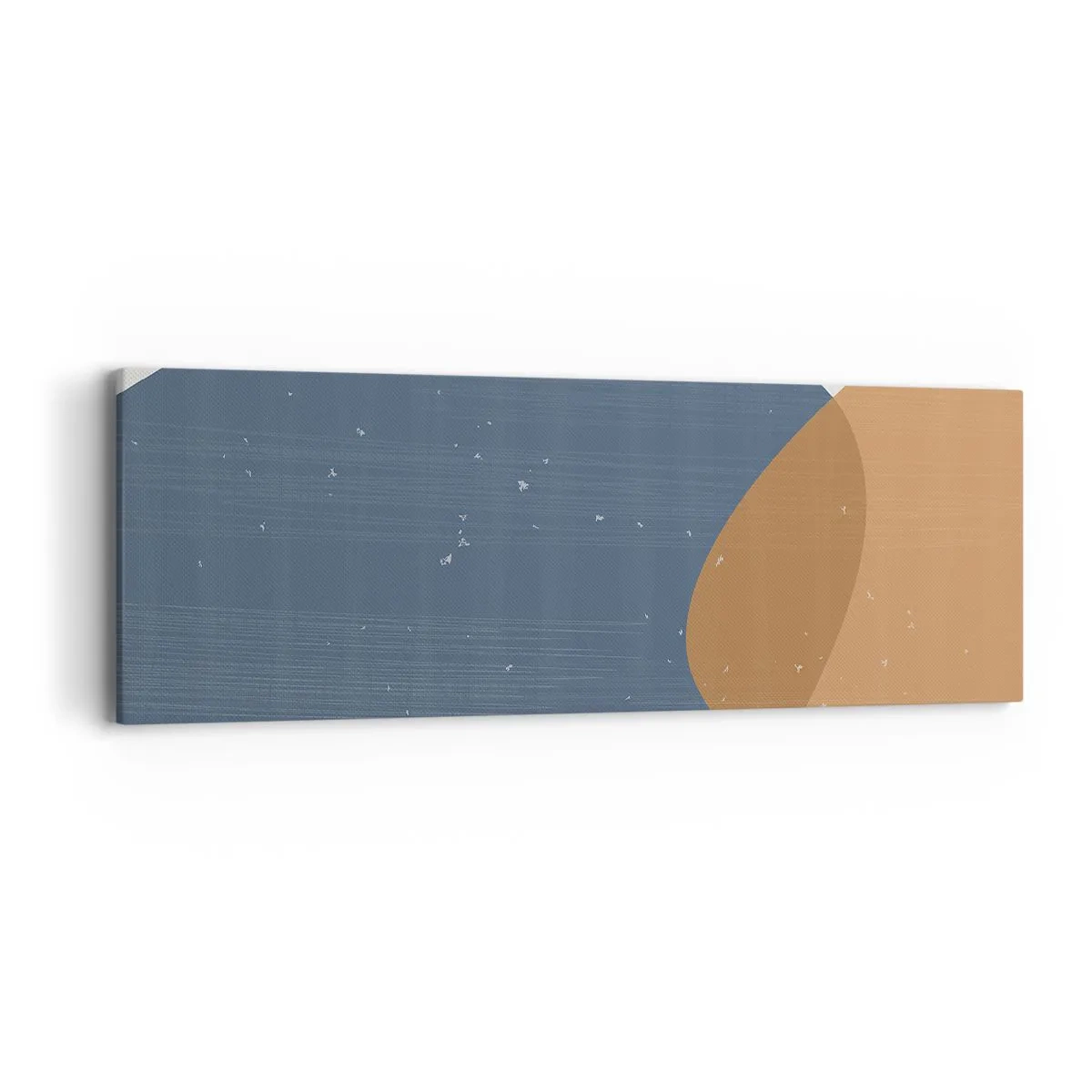 Impression sur toile - Image sur toile - Ovales et influences - 90x30 cm