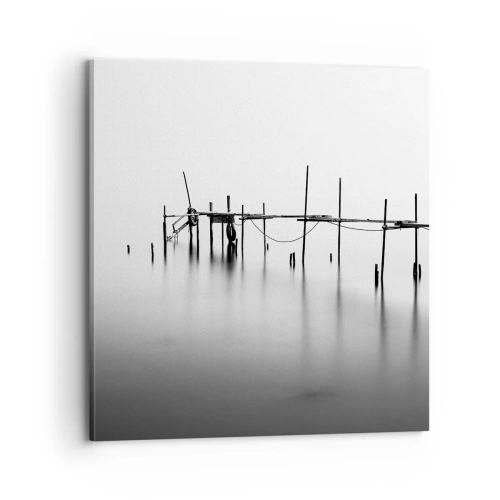 Impression sur toile - Image sur toile - Et s'il n'y avait pas de monde ? - 70x70 cm