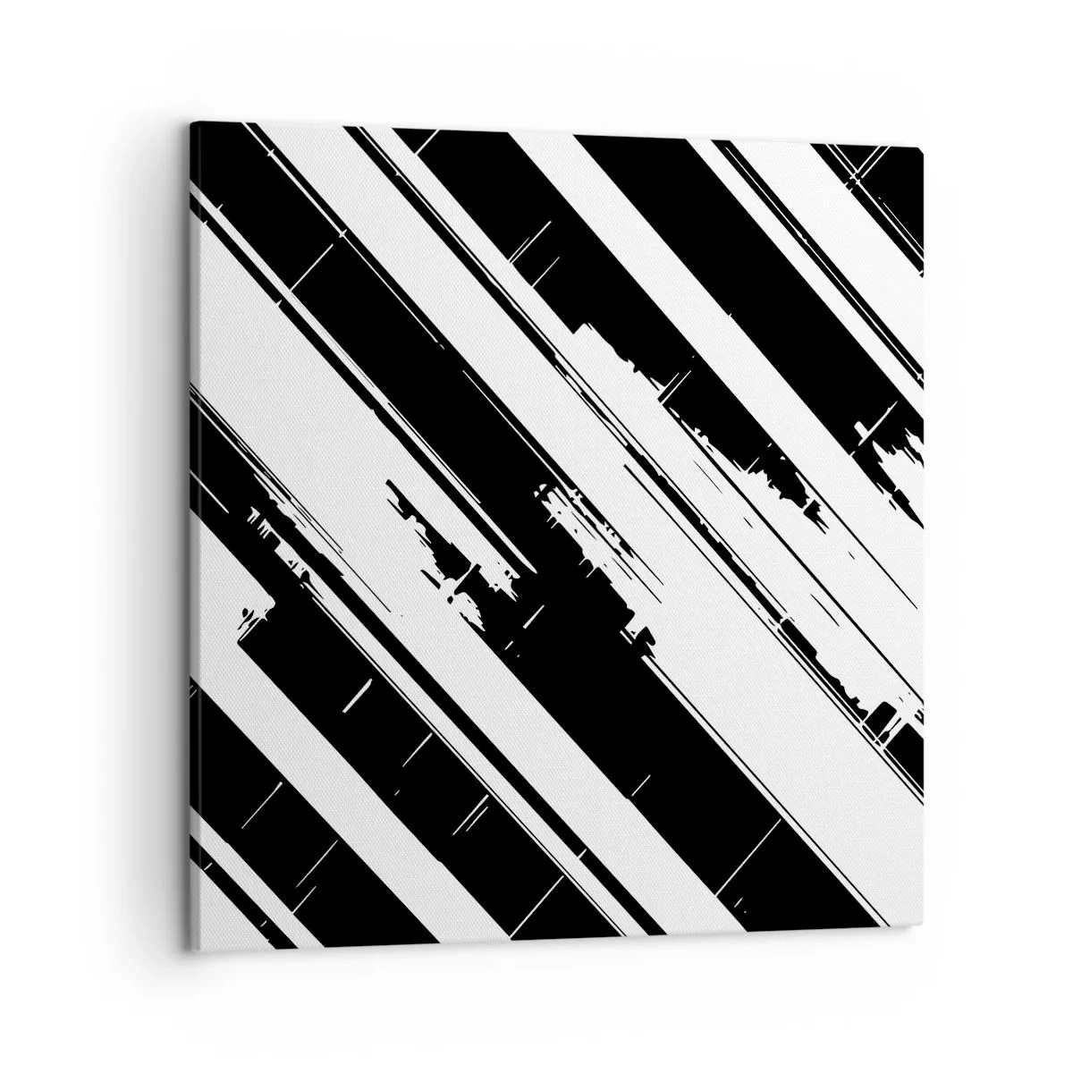 Impression sur toile - Image sur toile - Une composition intense et dynamique - 50x50 cm