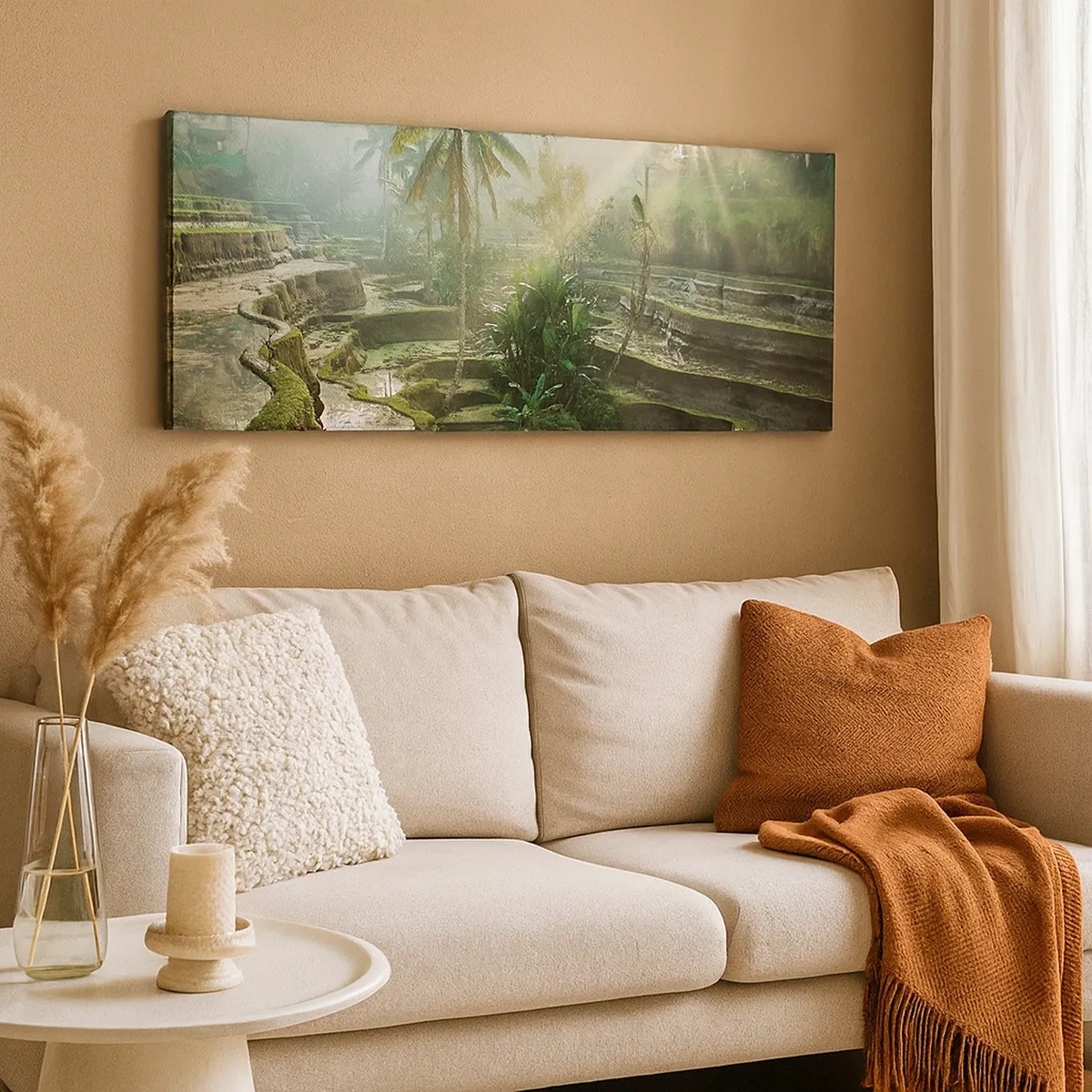 Impression sur toile - Image sur toile - Grandir au soleil - 30x30 cm