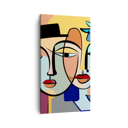 Impression sur toile - Image sur toile - Le Rendez-vous de Picasso - 45x80 cm