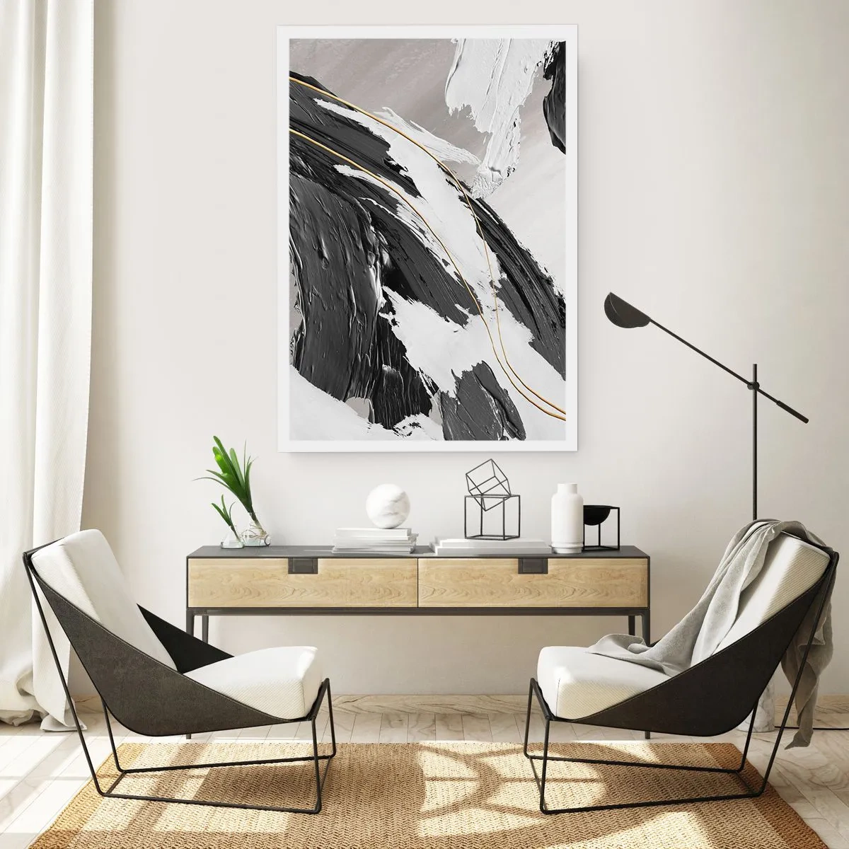 Affiche - Poster - L'abstraction à grande échelle - 30x40 cm