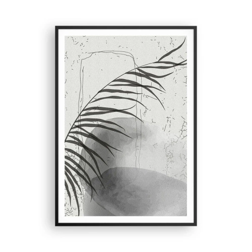 Affiche dans un cadre noir - Poster - L'exotisme subtil de la nature - 70x100 cm