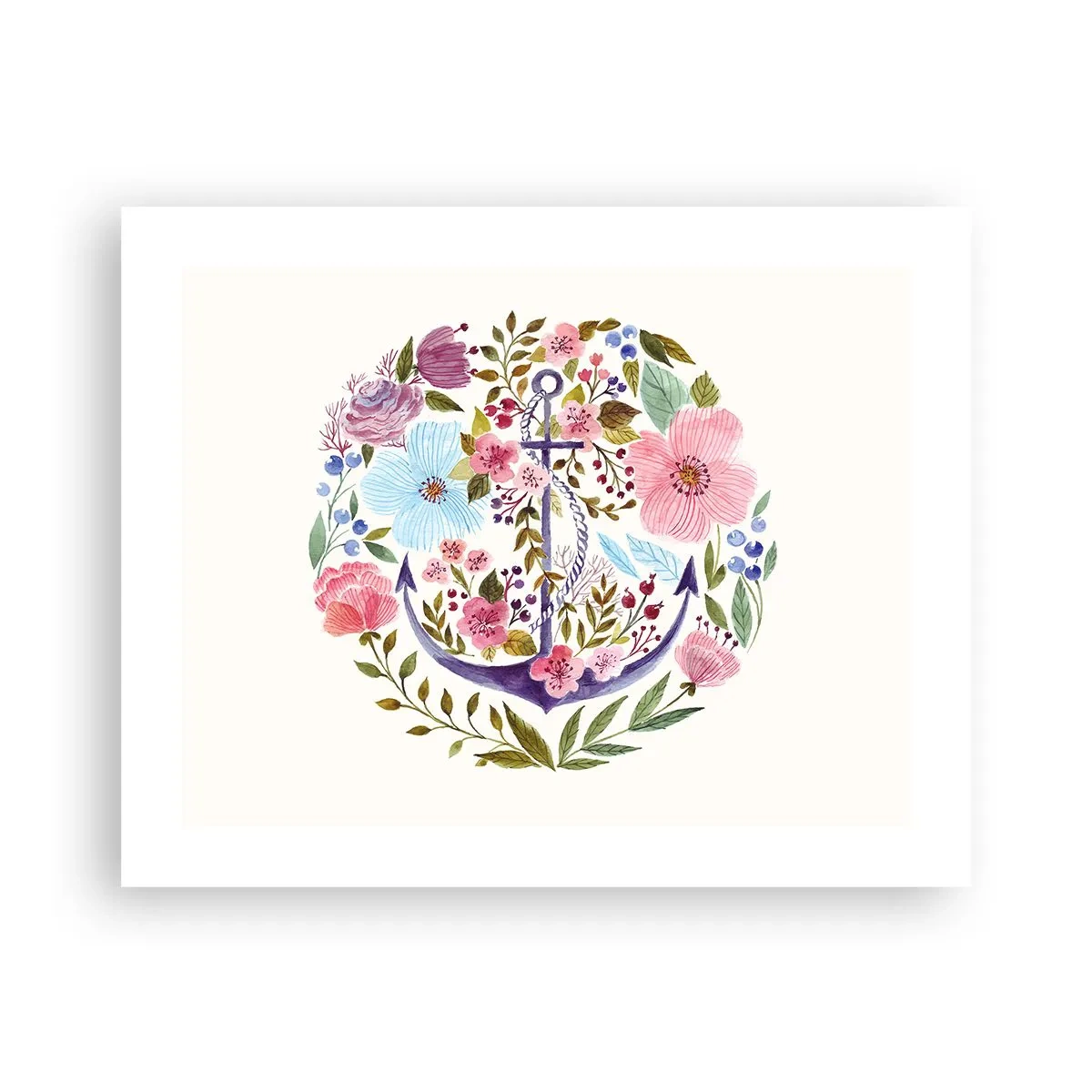 Affiche - Poster - Le beau rêve du marin - 50x40 cm