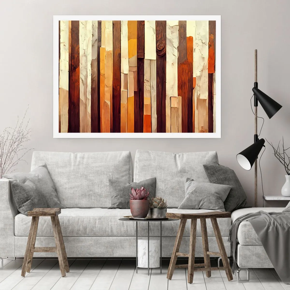 Affiche - Poster - Hymne des arbres forestiers - 40x30 cm