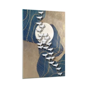 Impression sur verre - Image sur verre - Liberté, errance, communauté - 80x120 cm