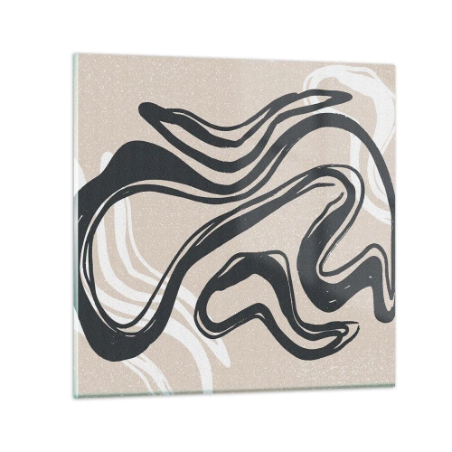 Impression sur verre - Image sur verre - Expression multipliée - 70x70 cm