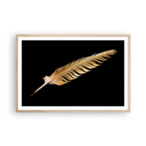 Affiche dans un chêne clair - Poster - Sans porte-plume - 91x61 cm